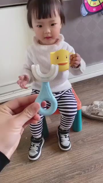 U Shaped ToothBrush For Kids